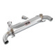  SUPERSPRINT exhaust systems Supersprint Rear exhaust Right - Left with valve (For OEM endpipes) BMW G20 (Sedan) M340i 19+ (with valve) | races-shop.com