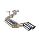  SUPERSPRINT exhaust systems Supersprint Rear exhaust "Racing" Left OO76 BMW E39 Sedan 520i / 523i 96+ 8/`98 (Model with OEM single kat.) | races-shop.com
