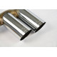  SUPERSPRINT exhaust systems Supersprint Rear exhaust "Racing" Left OO76 BMW E39 Sedan 520i / 523i 96+ 8/`98 (Model with OEM single kat.) | races-shop.com