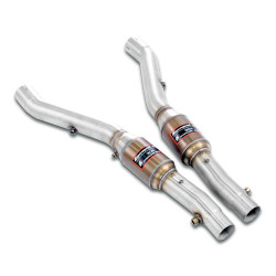 Supersprint Front Metallic catalytic converter Right - Left BMW E39 Sedan 535i / 540i V8 (M62) 96-02