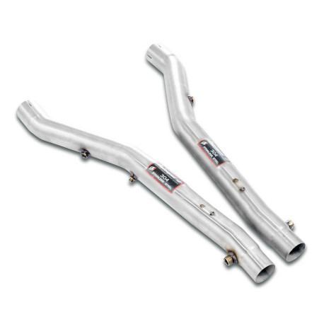  SUPERSPRINT exhaust systems Supersprint Front pipes Right - Left (Replaces catalytic converter) BMW E39 Sedan 535i / 540i V8 (M62) 96-02 | races-shop.com