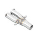  SUPERSPRINT exhaust systems Supersprint Connecting pipes kit " Y " BMW E39 Sedan 535i / 540i V8 (M62) 96-02 | races-shop.com