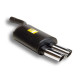  SUPERSPRINT exhaust systems Supersprint Rear exhaust ov. 95x75 BMW E39 Sedan 525 tds 96-99 | races-shop.com