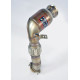  SUPERSPRINT exhaust systems Supersprint Turbo downpipe kit + Metallic catalytic converter Right BMW F07 GT 550i V8 10-12 | races-shop.com