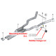  SUPERSPRINT exhaust systems Supersprint Centre pipes kit Right - Left BMW F07 GT 535d 09-17 | races-shop.com