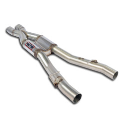 Supersprint Centre exhaust + "X-Pipe" BMW F11 550i V8 10-12