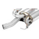  SUPERSPRINT exhaust systems Supersprint Rear exhaust Right OO80 - Left OO80 "Power Loop" BMW F10 / F11 520i 10-16 | races-shop.com