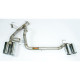 SUPERSPRINT exhaust systems Supersprint Rear pipe kit Right OO100 - Left OO100 (Muffler delete) BMW F10 / F11 518d 13+ | races-shop.com