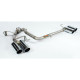  SUPERSPRINT exhaust systems Supersprint Rear pipe kit Right OO100 - Left OO100 (Muffler delete) BMW F10 / F11 518d 13+ | races-shop.com