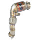  SUPERSPRINT exhaust systems Supersprint Turbo downpipe kit + Metallic catalytic Right BMW G30 M550i LCi xDrive 21-24 (with valve) | races-shop.com
