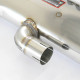  SUPERSPRINT exhaust systems Supersprint Rear exhaust with valve OO100 Right - OO100 Left "Gun Metal Grey" BMW U10 X2 M 35i xDrive 2.0i Turbo 24+ | races-shop.com