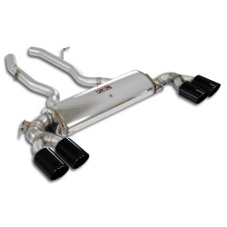 Supersprint Rear exhaust "Gun Metal Grey" Right OO100 - Left OO100 with valve BMW G02 X4 M40i xDrive 17+ (with valve)