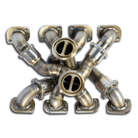  SUPERSPRINT exhaust systems Supersprint Manifold Right + Left STEEL 310Sfor OEM turbo charger BMW G05 X5 M60i xDrive - Mild Hybrid 22+ (with valve) | races-shop.com