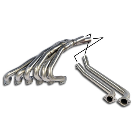  SUPERSPRINT exhaust systems Supersprint Manifold 100% Stainless steel (Left Hand Drive only) BMW E30 320i (Sedan - Coupè -Touring - Cabrio) 82-87 | races-shop.com