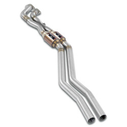 Supersprint Front Metallic catalytic converter right - left + "X-Pipe" BMW E30 320i (Sedan - Coupè -Touring - Cabrio) 82-87