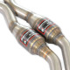  SUPERSPRINT exhaust systems Supersprint Front Metallic catalytic converter right - left + "X-Pipe" BMW E30 320i (Sedan - Coupè -Touring - Cabrio) 82-87 | races-shop.com
