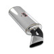  SUPERSPRINT exhaust systems Supersprint Rear exhaust Hartge flat oval tail pipe 170x60 (angle exit) BMW E30 320i (Sedan - Coupè -Touring - Cabrio) 82-87 | races-shop.com