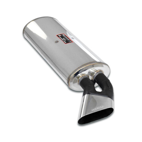  SUPERSPRINT exhaust systems Supersprint Rear exhaust Hartge flat oval tail pipe 170x60 (angle exit) BMW E30 320i (Sedan - Coupè -Touring - Cabrio) 82-87 | races-shop.com