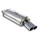  SUPERSPRINT exhaust systems Supersprint Rear exhaust 100% Stainless steel OO70 BMW E30 320is 4 cyl. (Sedan - Coupè) 87-91 | races-shop.com