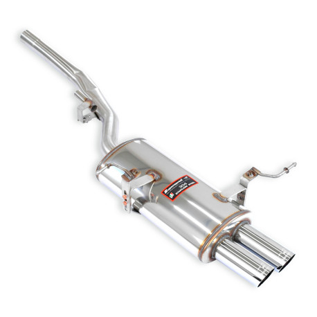  SUPERSPRINT exhaust systems Supersprint "Cat.-Back" rear exhaust Racing OO 70 BMW E36 316i Compact 94-00 | races-shop.com