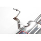  SUPERSPRINT exhaust systems Supersprint "Cat.-Back" rear exhaust Racing OO 70 BMW E36 316i Compact 94-00 | races-shop.com