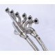  SUPERSPRINT exhaust systems Supersprint Manifold + connecting pipes 100% Stainless steel (Left Hand Drive) BMW E12 525 (M30) 73-81 | races-shop.com