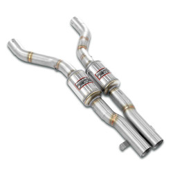 Supersprint Front exhaust-resonated Right - Left BMW E36 All models (For V8 - S62 / M62 / M60 engine conversion)