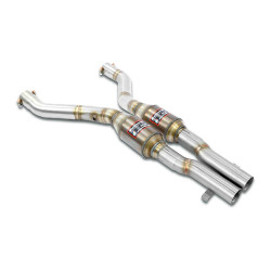 Supersprint Front exhaust with Metallic catalytic right + left BMW E36 All models (For V8 - S62 / M62 / M60 engine conversion)