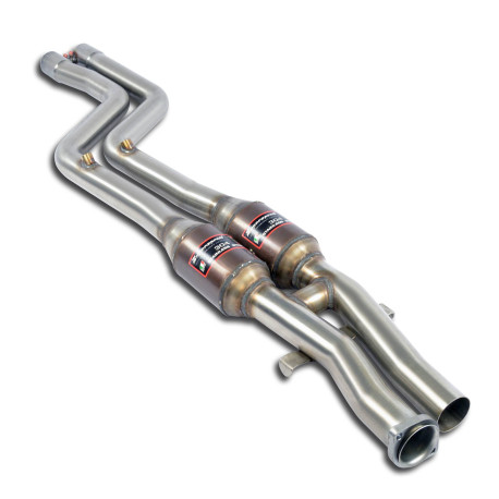  SUPERSPRINT exhaust systems Supersprint Front exhaust with Metallic catalytic converter WRC BMW E36 All models (For S38 engine conversion) | races-shop.com