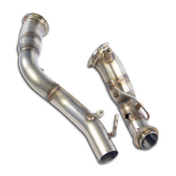 Supersprint Turbo downpipe kit (Deletes the primary catalytic) BMW F87 M2 Competition 18-21 (with valve)