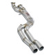  SUPERSPRINT exhaust systems Supersprint Front "J-Pipe" - non resonated BMW G87 M2 22-23 | races-shop.com