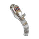  SUPERSPRINT exhaust systems Supersprint Turbo downpipe kit + Metallic catalytic converter Right BMW F10 M5 4.4 V8 12-16 | races-shop.com