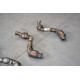  SUPERSPRINT exhaust systems Supersprint Turbo downpipe kit + Metallic catalytic RightAccepts the stock "Cat.-Back" system BMW F95 X5 M X-Drive 4.4i V8 20-22 | races-shop.com