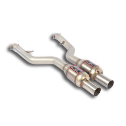 Supersprint Front exhaust Right - Left with Metallic catalytic converter ALPINA B5 (E60 / E61 Sedan / Touring) 4.4i V8 05-09
