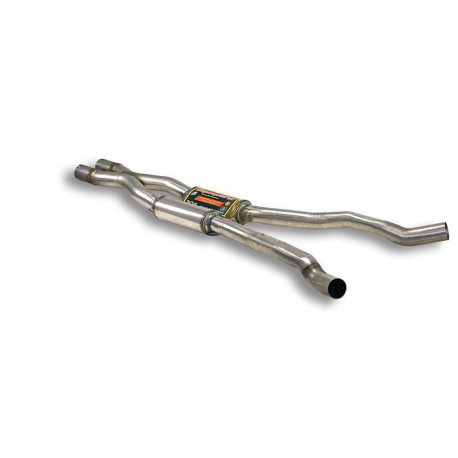  SUPERSPRINT exhaust systems Supersprint Centre exhaust Right - Left + "X-Pipe" ALPINA B6 (E64 Cabrio) 4.4i V8 04-10 | races-shop.com
