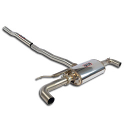 Supersprint Rear exhaust Right - Left MINI F54 Cooper S Clubman 2.0T 15+ (with valve)