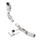  SUPERSPRINT exhaust systems Supersprint Turbo downpipe kit + Metallic catalytic converter WRC - Deletes GPF CUPRA FORMENTOR VZ 2.0 TSI 21+ | races-shop.com