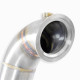 SUPERSPRINT exhaust systems Supersprint Turbo downpipe kit (Replaces catalytic converter - Deletes GPF) CUPRA FORMENTOR VZ 2.0 TSI 21+ | races-shop.com