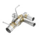  SUPERSPRINT exhaust systems Supersprint Rear pipe right with valve FERRARI 488 GTB 3.9L V8 Bi-Turbo 15-19 | races-shop.com