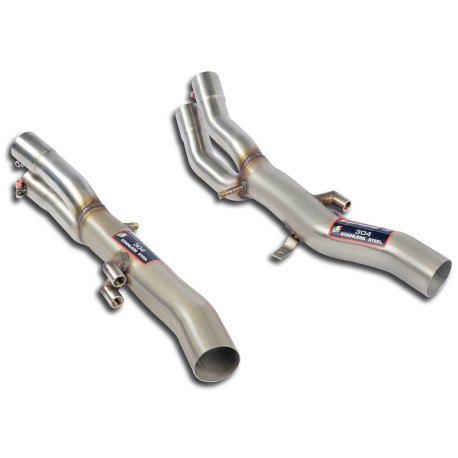  SUPERSPRINT exhaust systems Supersprint Front pipes Kit Right + Left 04-08 | races-shop.com