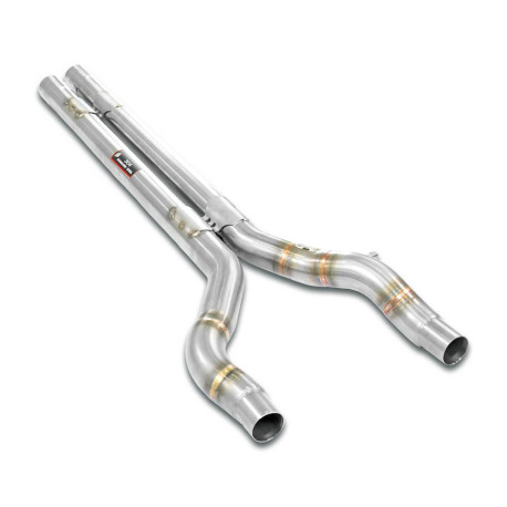  SUPERSPRINT exhaust systems Supersprint Centre pipes kit Right - Left JAGUAR F-Type SVR Coupè / Convertible 16-19 (with valve) | races-shop.com