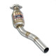  SUPERSPRINT exhaust systems Supersprint Downpipe Left + Metallic catalytic converter JAGUAR XK Coupè / Cabrio 5.0L V8 09-14 | races-shop.com