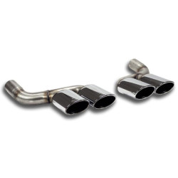 Supersprint Endpipe kit 2 exit Right- 2 exit Left 120x80 RANGE ROVER L322 5.0i V8 10-12