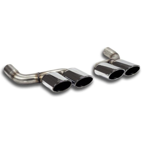  SUPERSPRINT exhaust systems Supersprint Endpipe kit 2 exit Right- 2 exit Left 120x80 RANGE ROVER L322 5.0i V8 10-12 | races-shop.com