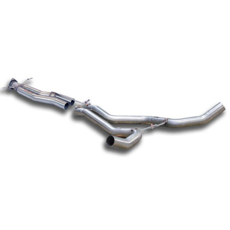  SUPERSPRINT exhaust systems Supersprint Centre pipes kit + "Y-Pipe" (Replaces OEM centre exhaust) RANGE ROVER SPORT 2.7 TD V6 05-09 | races-shop.com