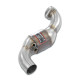 SUPERSPRINT exhaust systems Supersprint Front Metallic catalytic converter LOTUS EXIGE S Coupè 3.5i V6 (TOYOTA engine) 13-16 (with valve) | races-shop.com