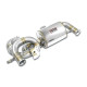  SUPERSPRINT exhaust systems Supersprint Rear exhaust "Race" right - left with valve LOTUS EMIRA 2.0i Turbo 23+ | races-shop.com