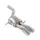  SUPERSPRINT exhaust systems Supersprint Rear exhaust Left 100x75 MASERATI Quattroporte 4.2i V8 03-07 | races-shop.com