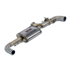 Supersprint Dual Sound rear muffler right-left, with flap MERCEDES V177 A 220 4-Matic 20+ (with valve)