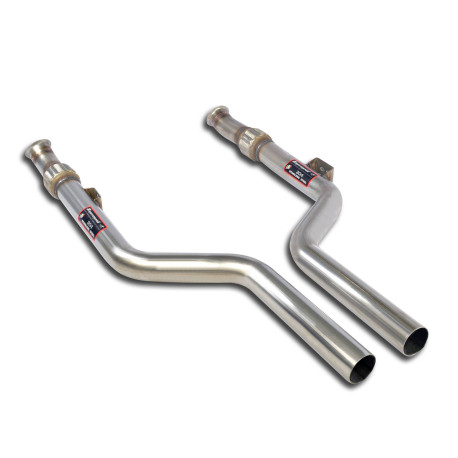  SUPERSPRINT exhaust systems Supersprint Front pipe kit Right - Left MERCEDES W205 C 400 4-Matic 15+ | races-shop.com